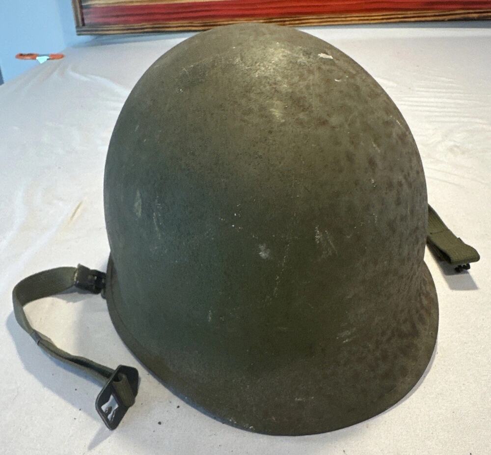 Original US Vietnam War Era M1 Helmet & Liner Dated 1967